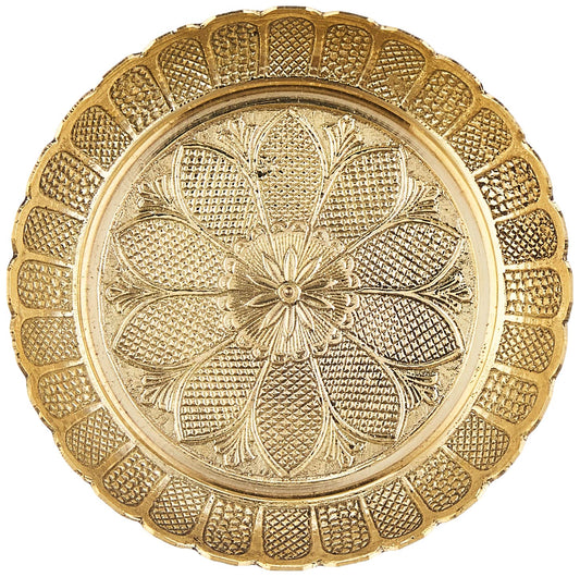 Pooja Thali Brass 5 inches