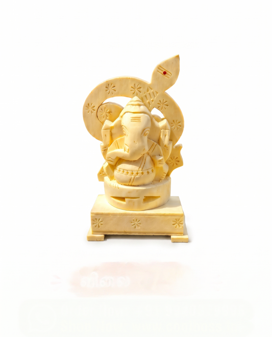 Natural Vellerukku Vinayagar Idol 5"