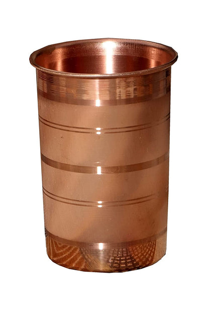 Copper Water Glass 6 pcs Set