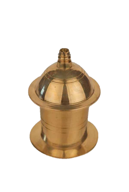Kumkum Box Brass 2 inches