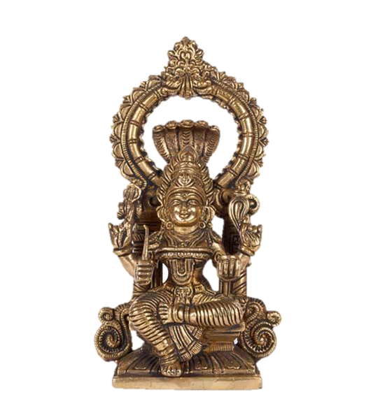 Mariamman Statue Brass 7.5 inches