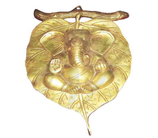 Ganesh Leaf Wall hanging