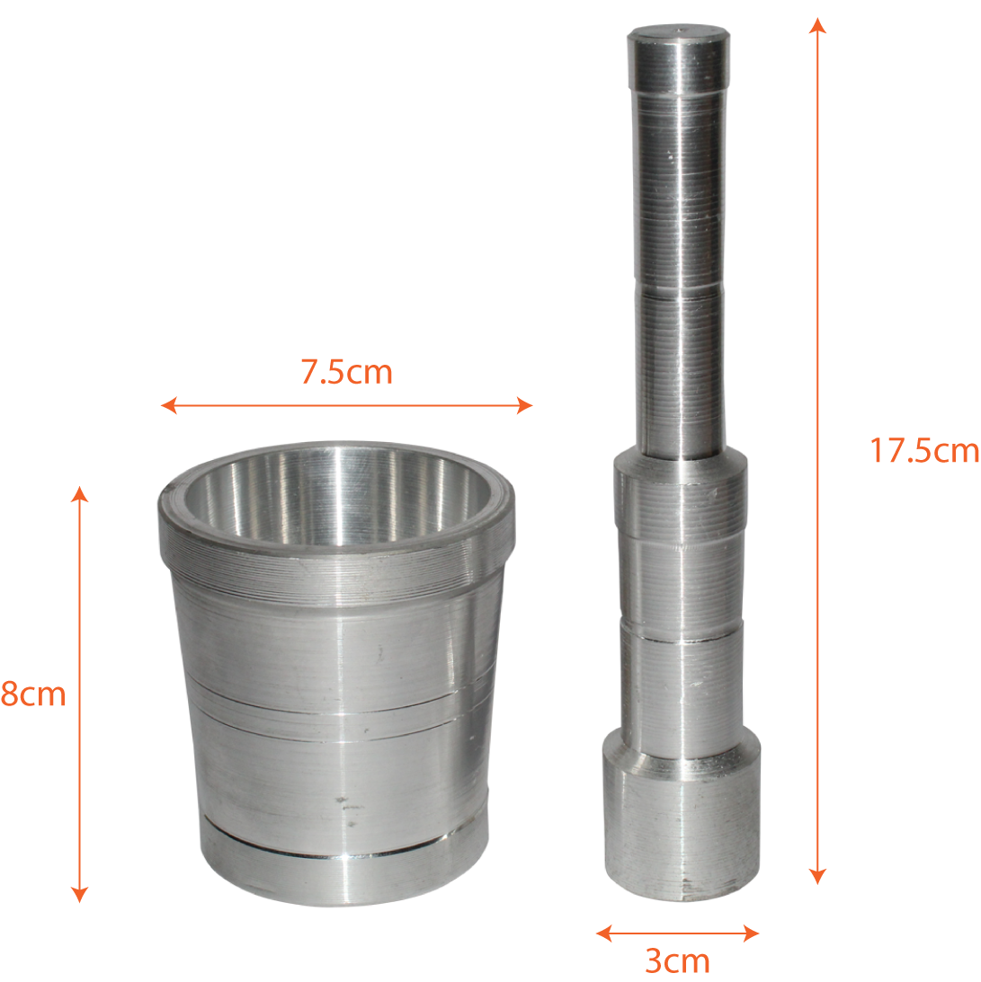 Morter  Aluminiam Kitchen Use