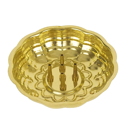 Brass Agarpathi Stand 4 inches