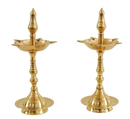 Brass Vilakku Small 6 inches