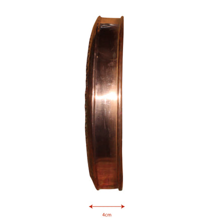 Copper Jelleda, Sieve, Round Plate