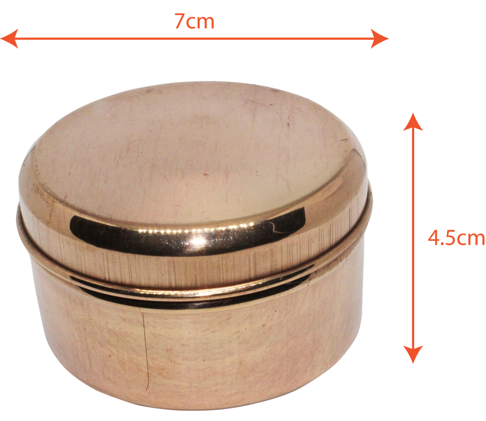 Copper box 1.7"