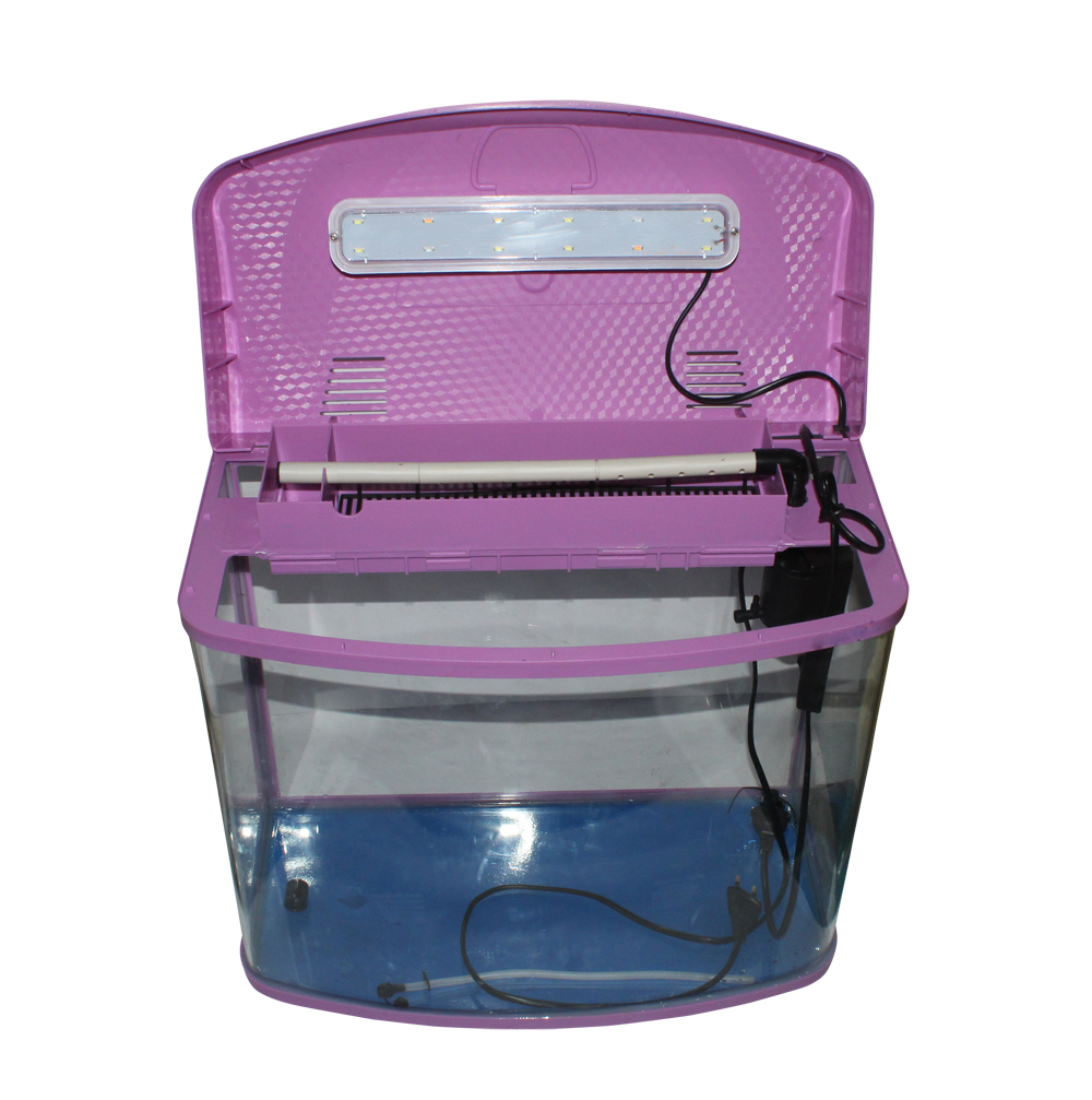 Fish Tank - Fish Jar With LED Lamp