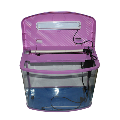Fish Tank - Fish Jar With LED Lamp