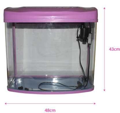 Fish Tank - Fish Jar With LED Lamp