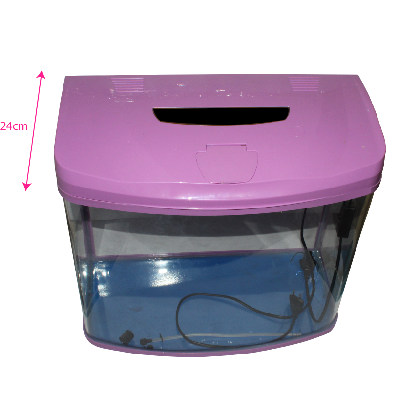 Fish Tank - Fish Jar With LED Lamp