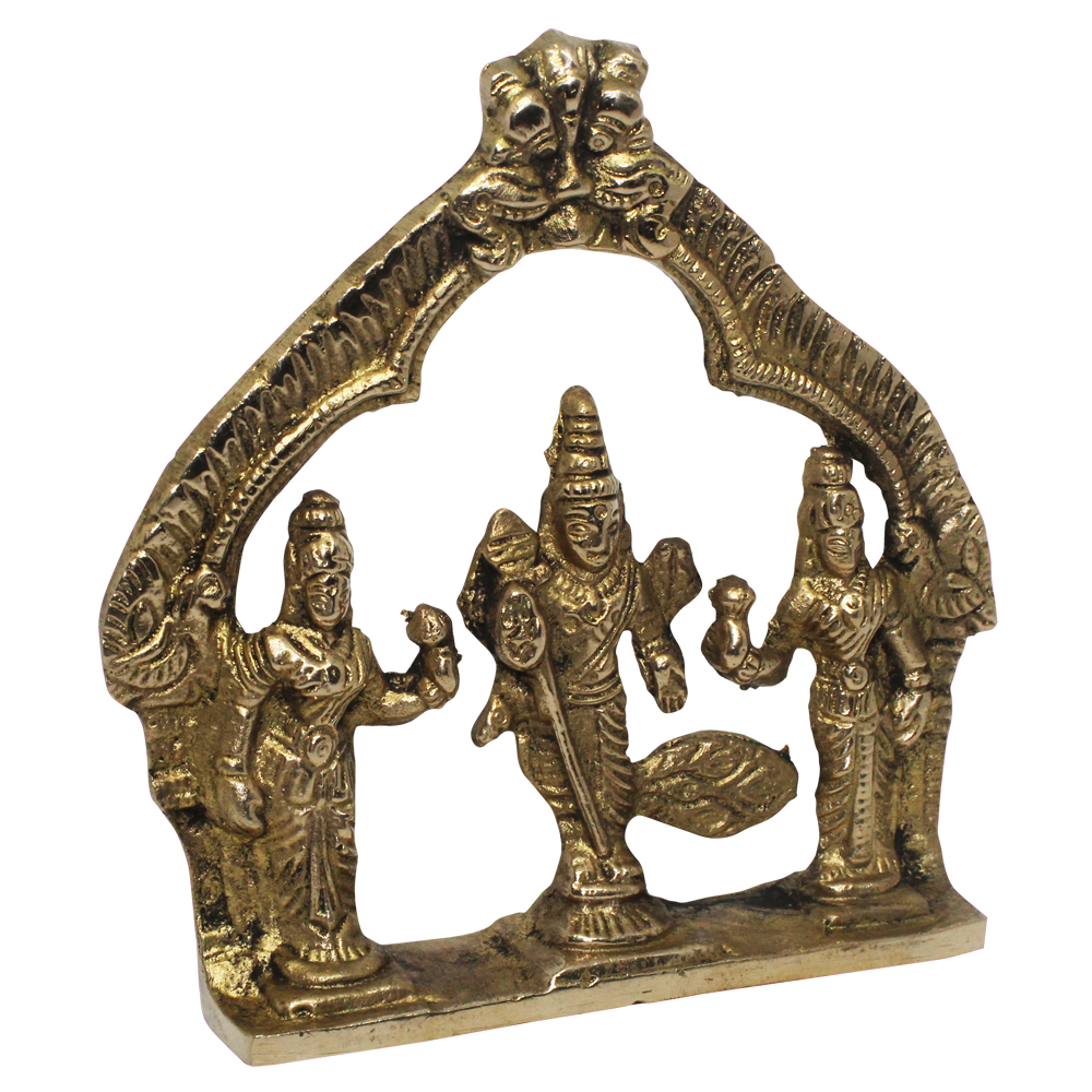 Murugan Statue - Brass