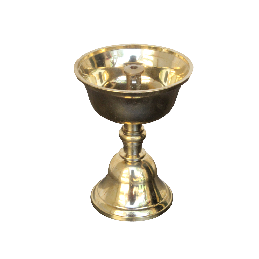 Nanda Vilakku Brass 4 inches