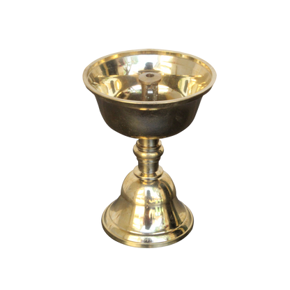 Nanda Vilakku Brass 4 inches