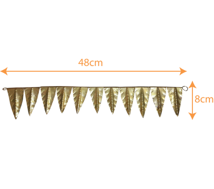 Mavillai Thoranam, Brass Leaf Toran