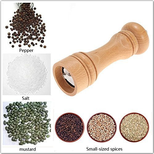 Pepper Grinder  Wood 8 inches