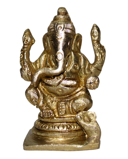 Pillayar Statue Brass