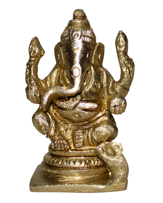 Pillayar Statue Brass