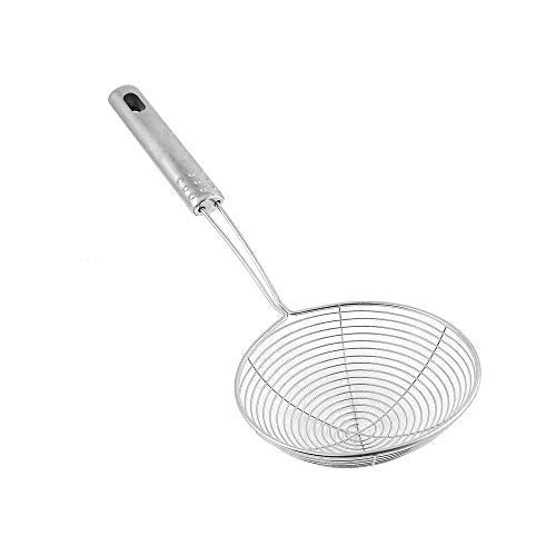 Poori Strainer Steel 14 inches