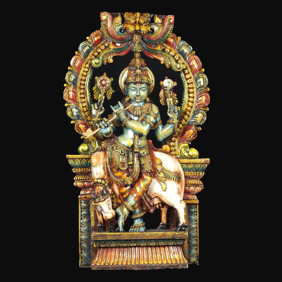 Lord Krishna Stage Banner