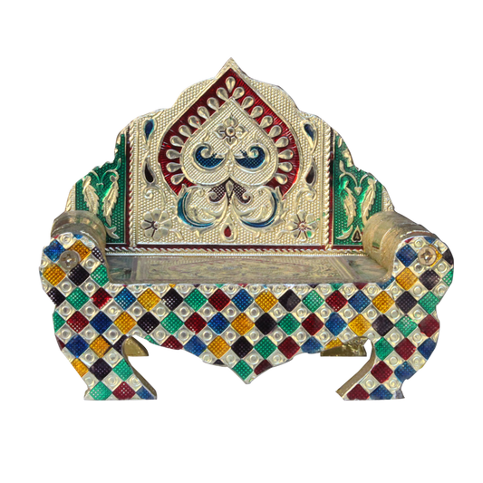 Brass Stand Simmasanam 7 inches