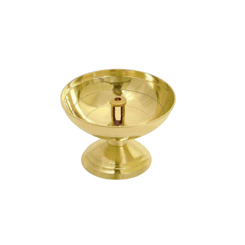 Small Nanda Vilakku Brass 4 inches