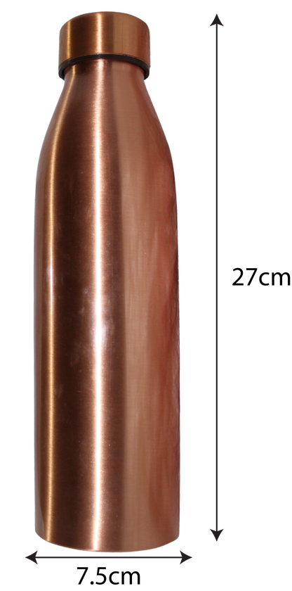 Water Bottle Copper 27 cm