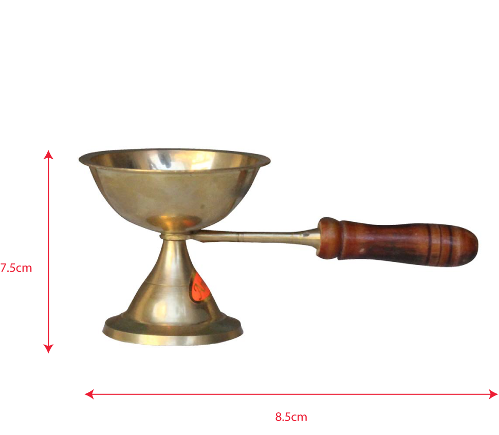 Thoobakkaal Brass 3 inches