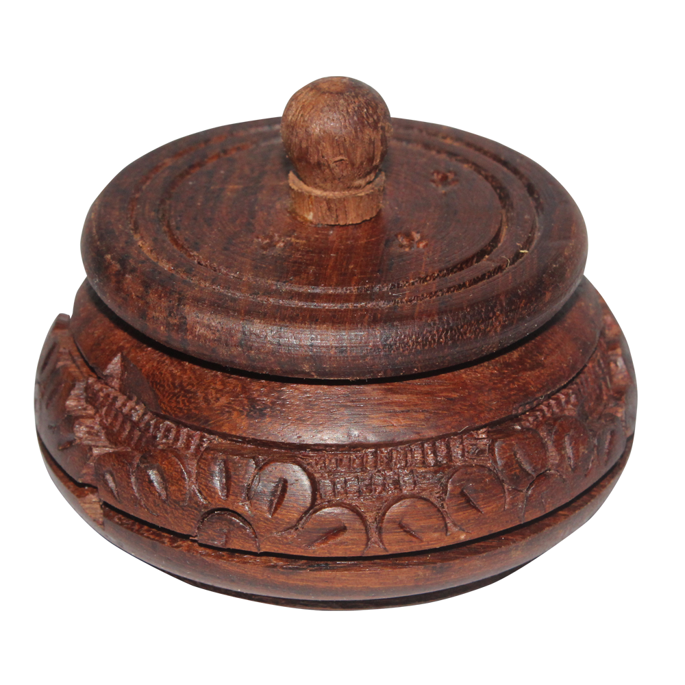 Wooden Round Box