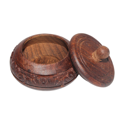 Wooden Round Box
